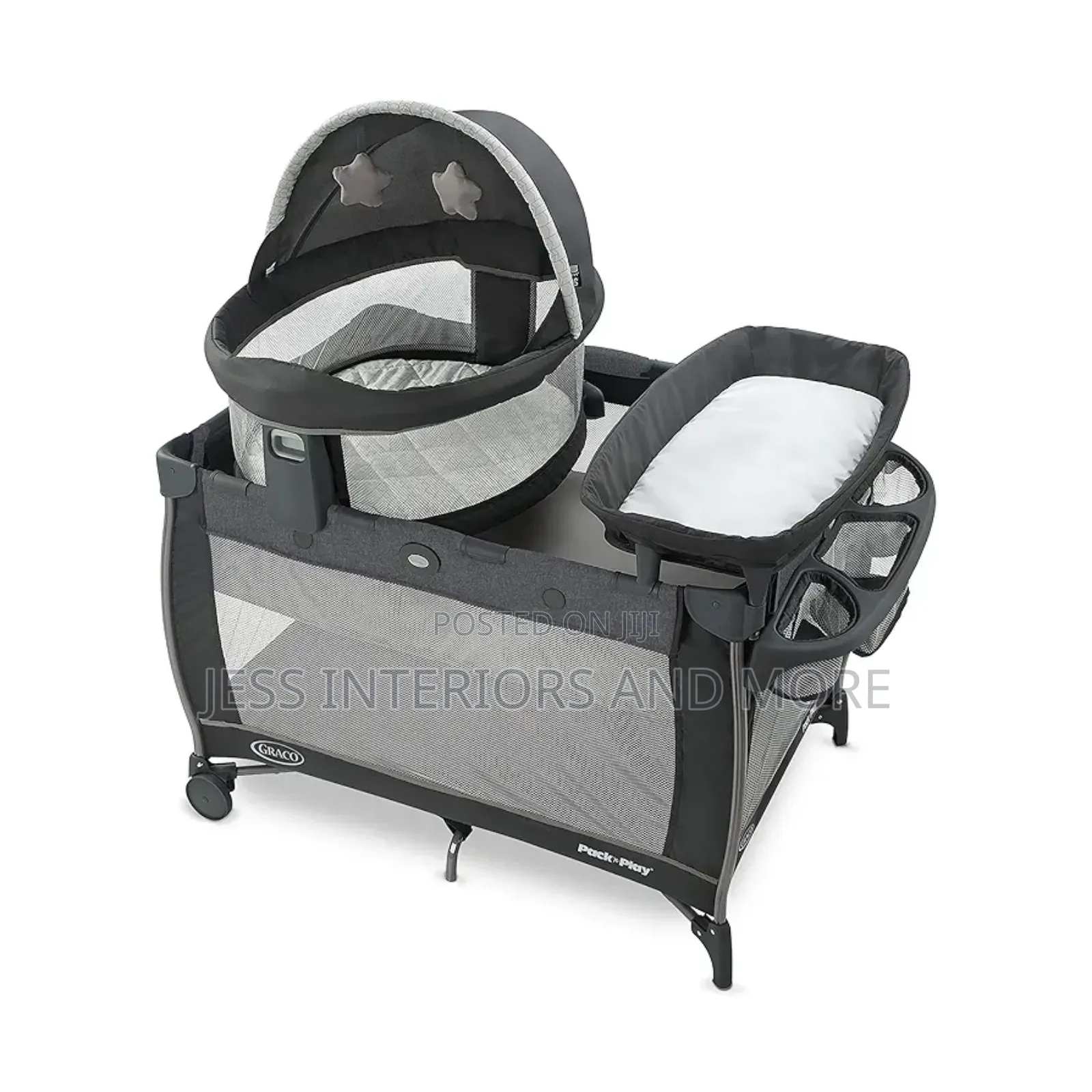 Baby Cot (Graco Pack 'N Play Dome Lx Playard Travel Crib)