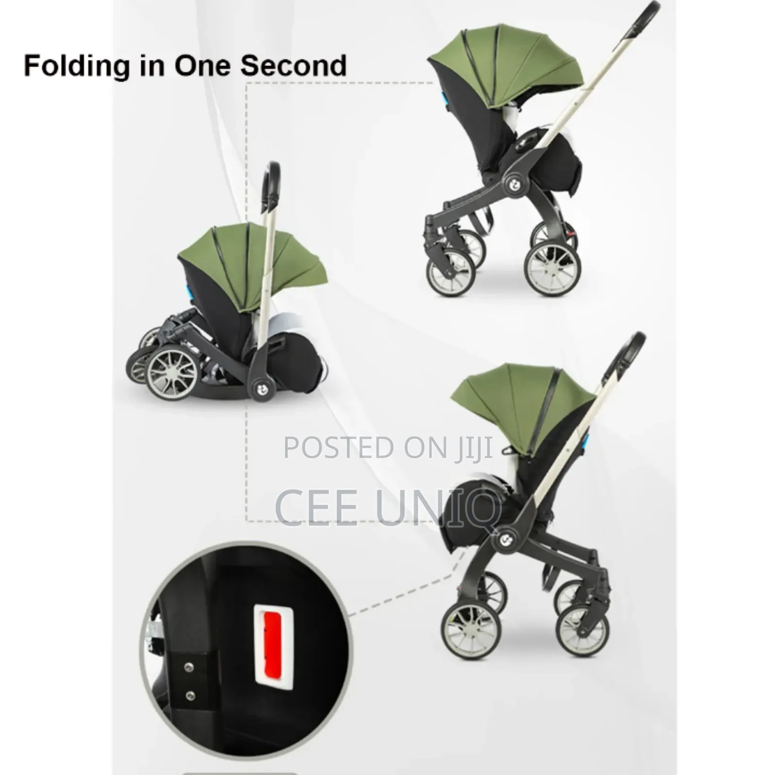 Car Seat Stroller Baby Carriage Basket Portable Travel Syste