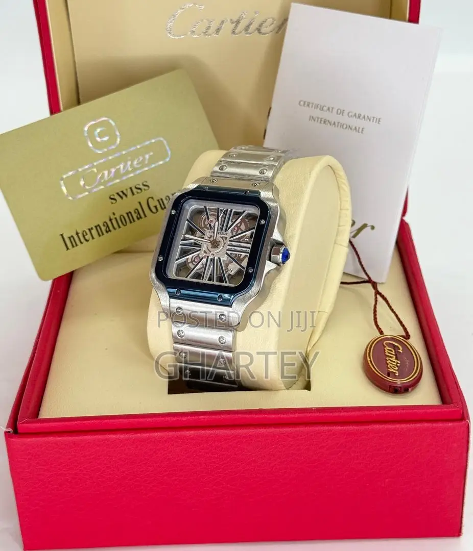 Mechanical Skeleton Cartier Men’S Watch