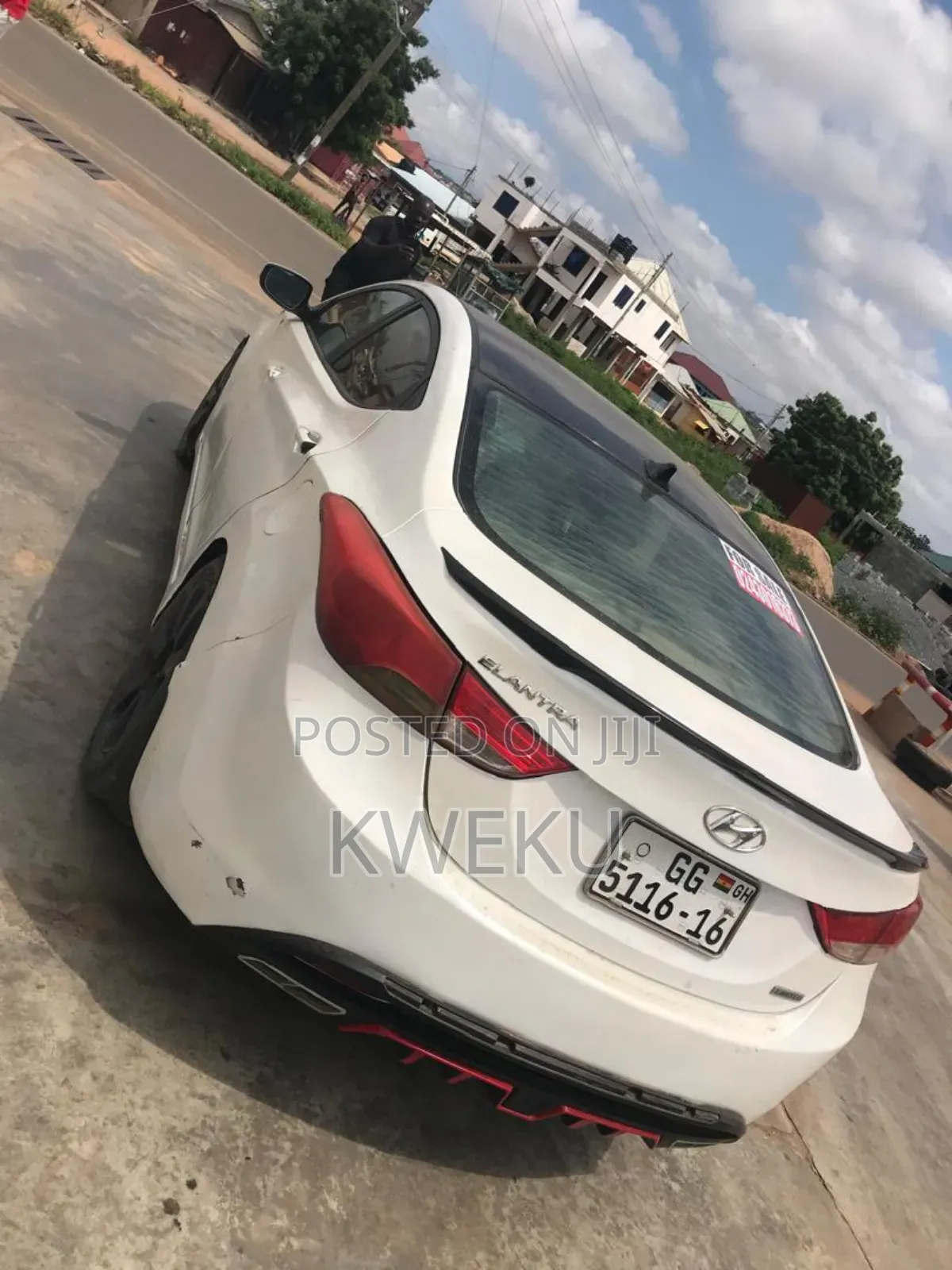 Hyundai Elantra 2013 White