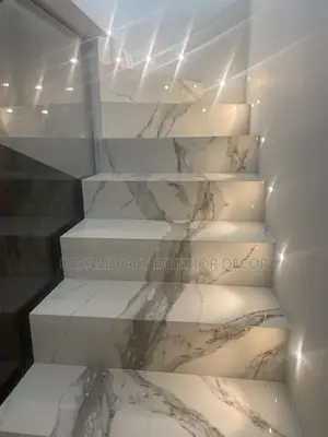 Use Sintered Stone Elevate Stairs With Unique Finishes