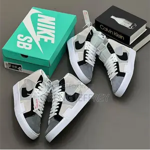Photo - Original Nike Blazer Gray/Black