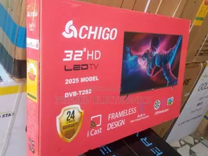 Chigo Durable 32"inches Hd Led Tv Frameless I Cast