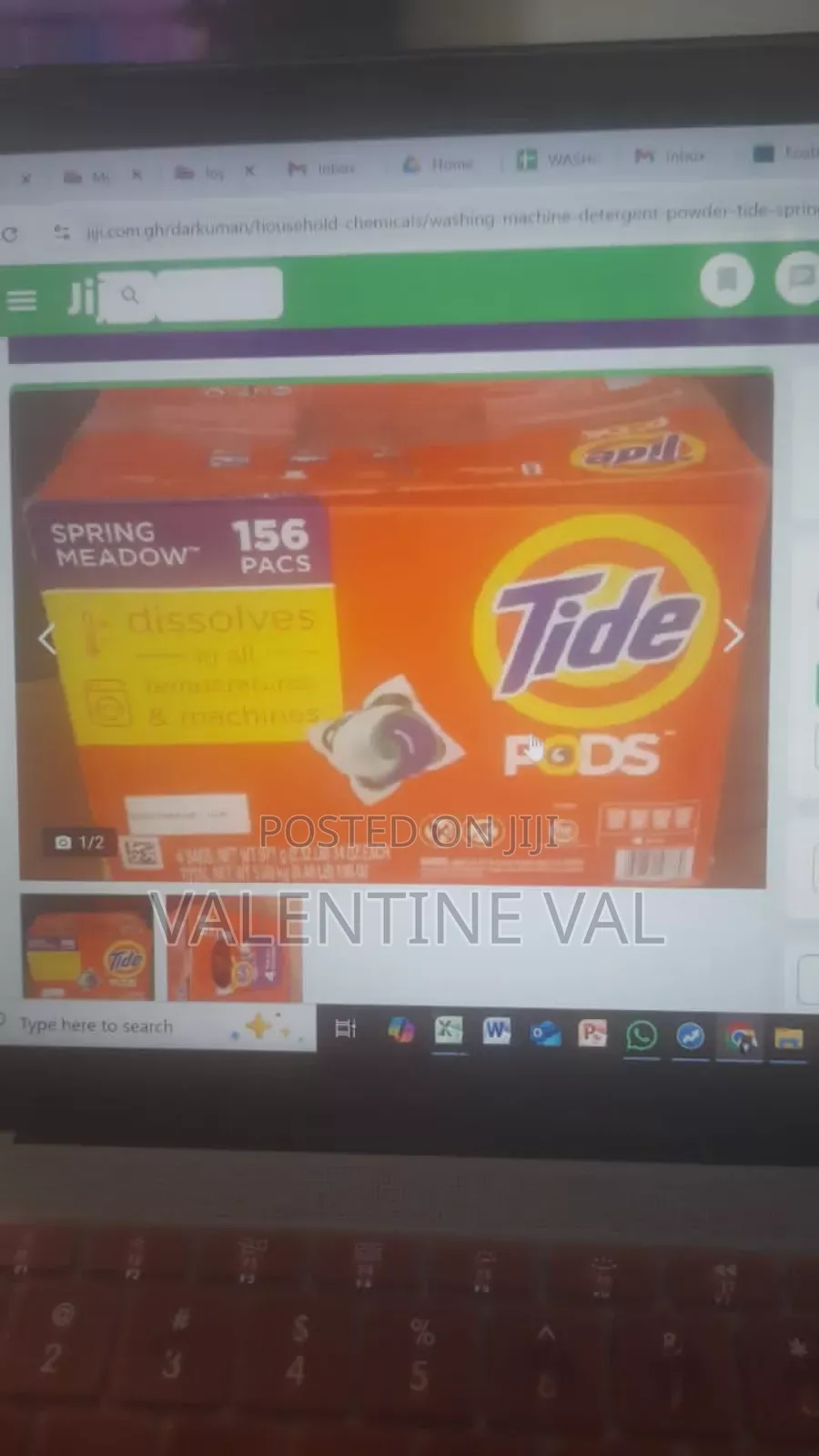 Washing Machine Detergent Powder Tide Spring Meadow Special