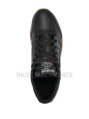Reebok Classic Leather Black Gum Mens Sneakers (Sizes 46/47)