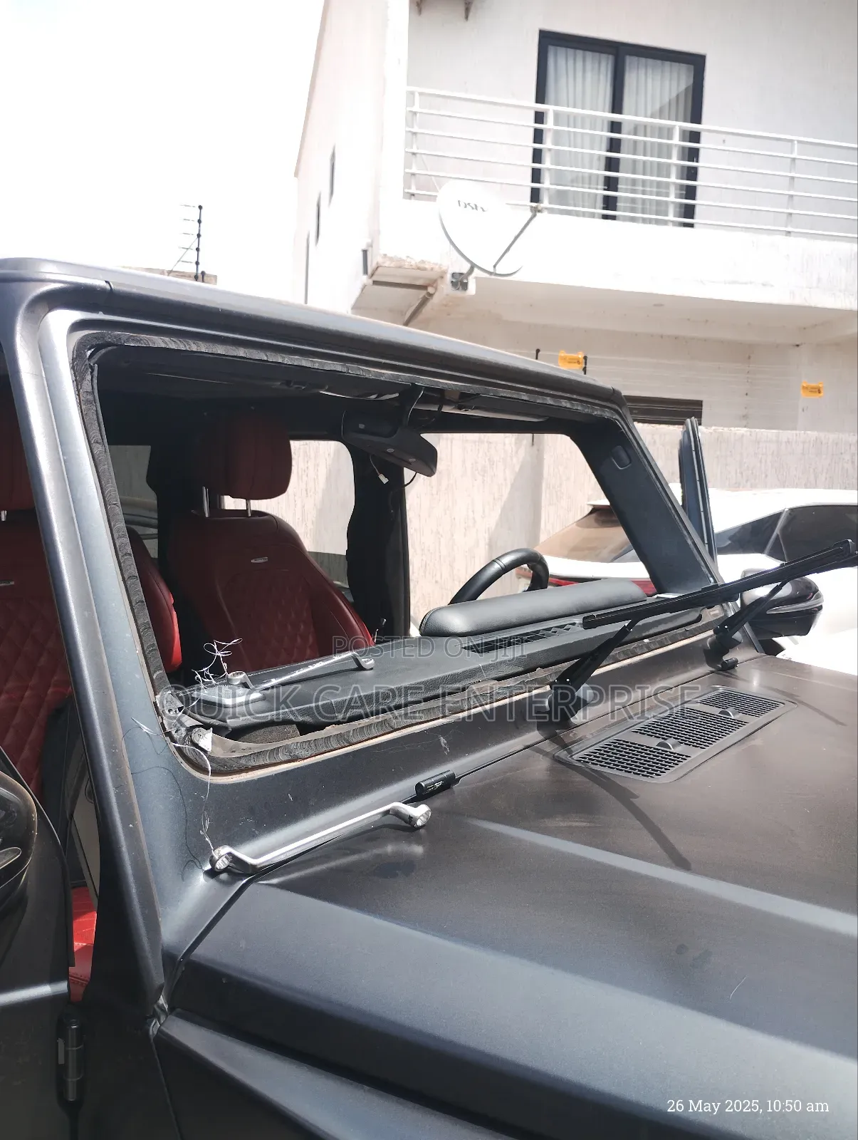 G Wagon Mercedes Benz G63 Amg Windshield Replacement Repair