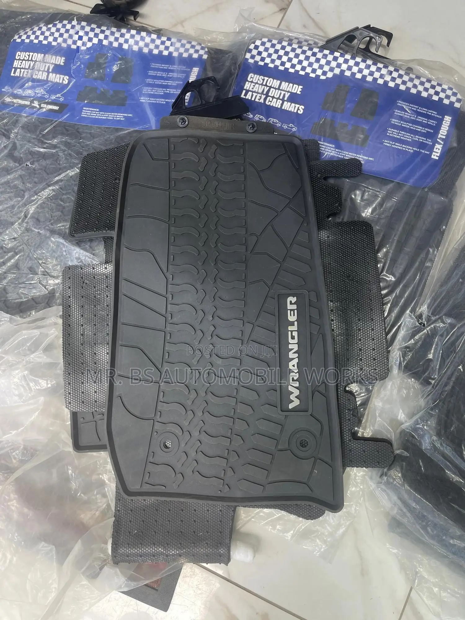 Jeep Wrangler Floor Mats (Carpets) 2014 To 2020 Models