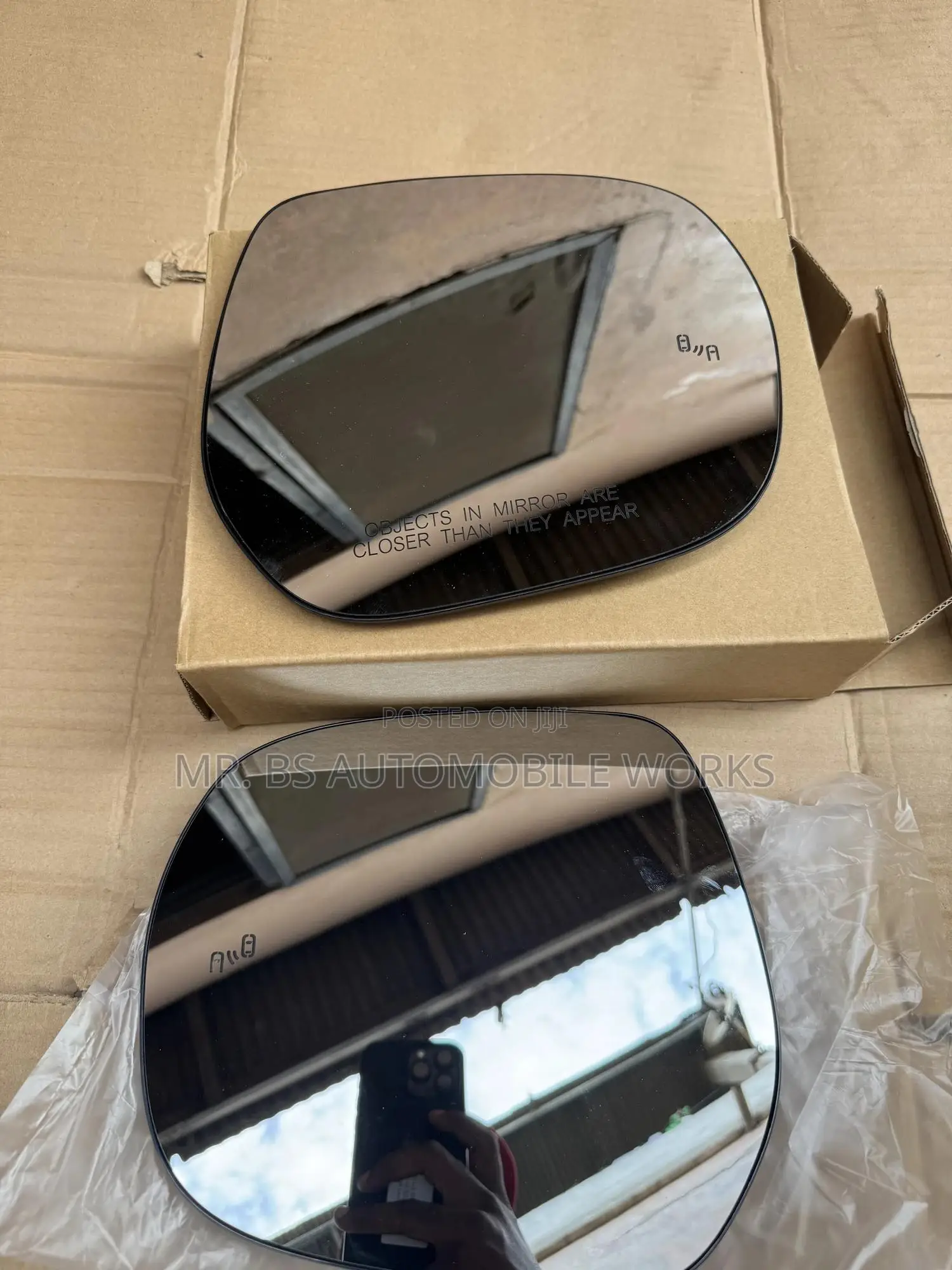 Lexus 570 Mirror Glass Blindspot