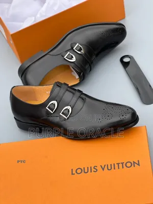 Louis Vuitton Double Monk Strap Shoes