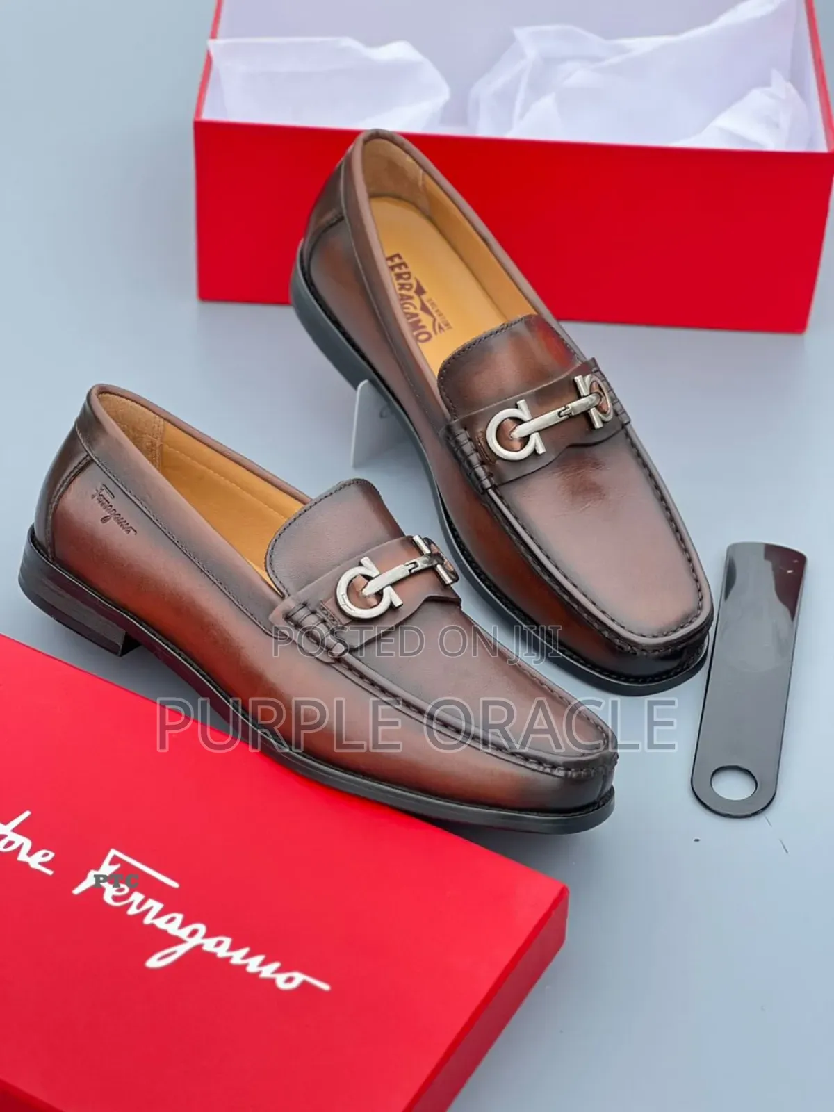 Salvatore Ferragamo Gancini Loafers