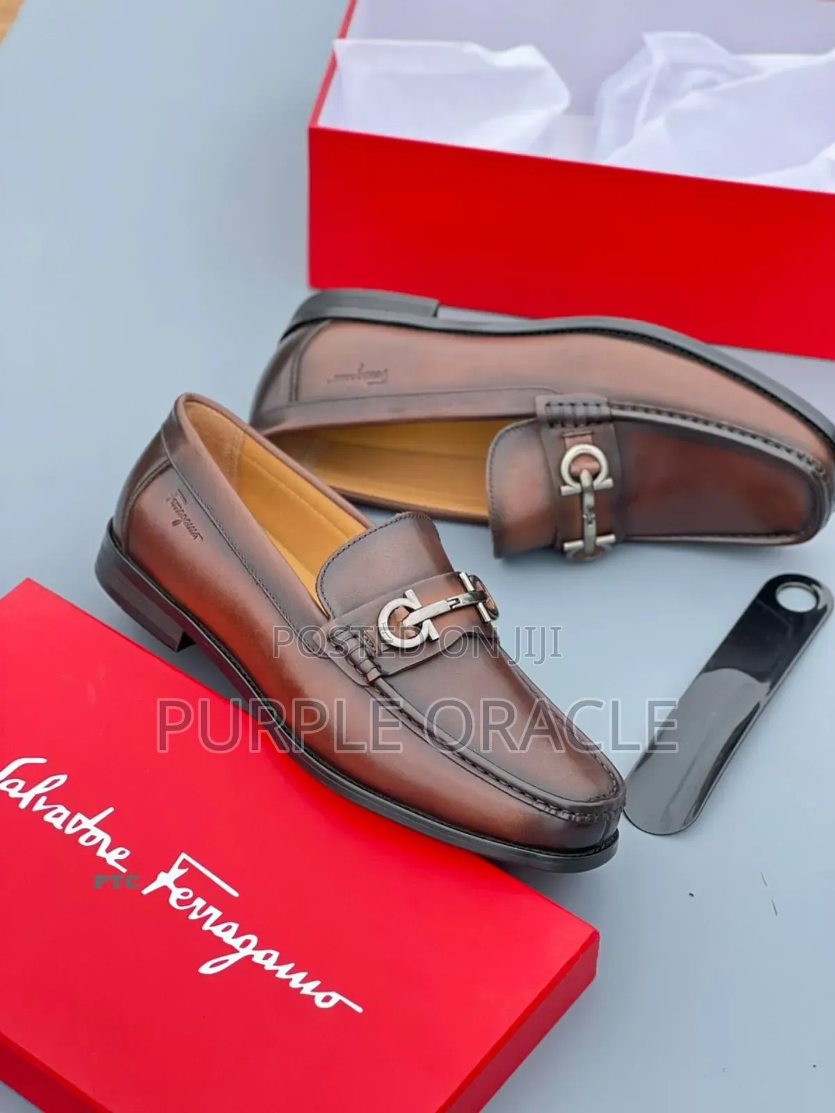 Salvatore Ferragamo Gancini Loafers