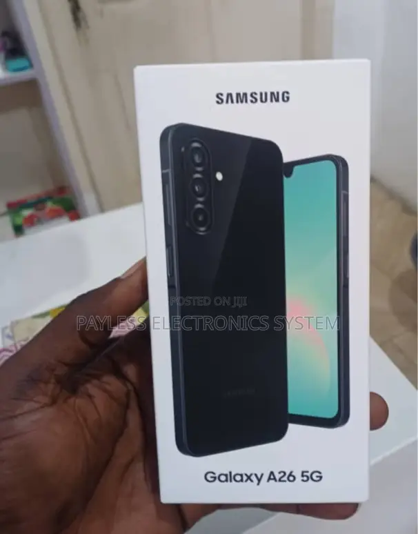 New Samsung Galaxy A26 128 GB Black