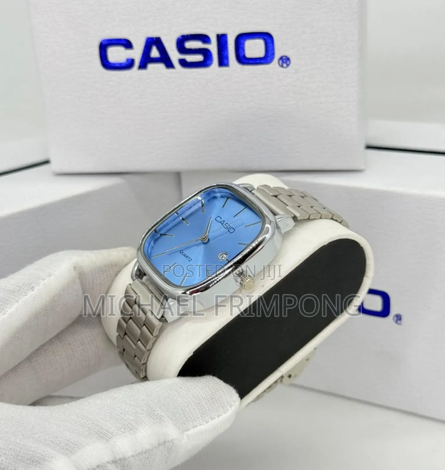 Silver Chain Casio Watches Available