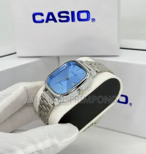Photo - Silver Chain Casio Watches Available