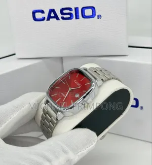 Silver Chain Casio Watches Available