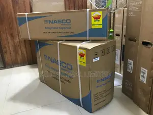 Plain White Panel Design Nasco 1.5 Split Air Conditioner