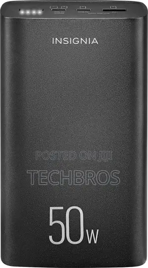50wh Original Insignia Power Ban 20,000mah