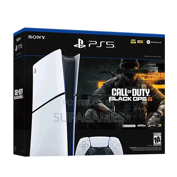 Ps5 Slim Digital Edition Call Of Duty Black Ops 6 Bundle