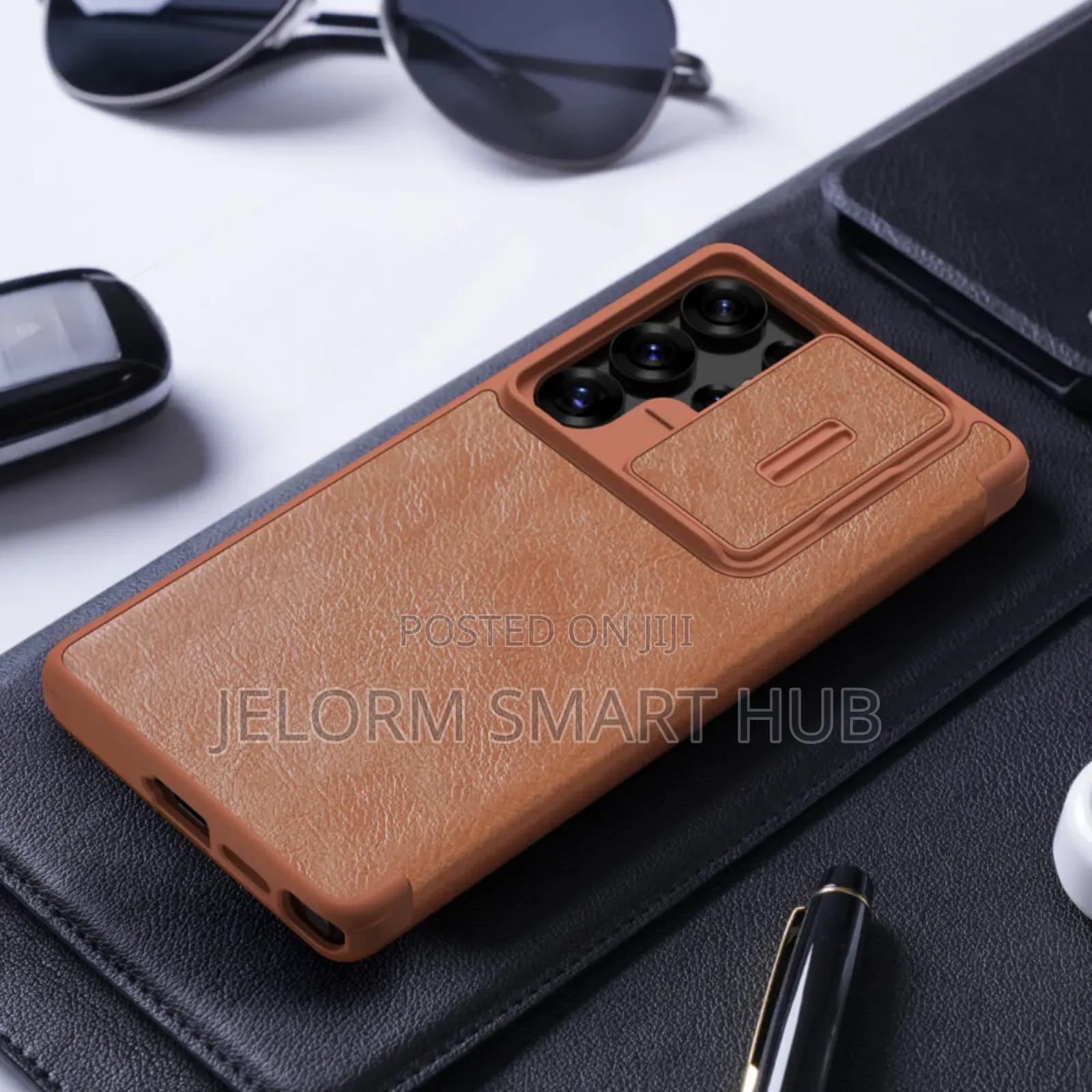 S25 Ultra Qin Pro Leather Flip Case
