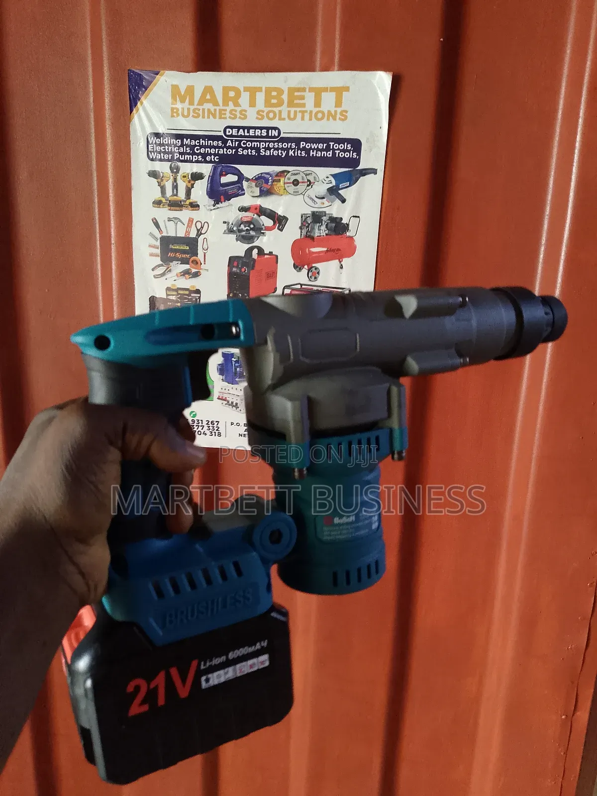 Concrete Chargeable Drilling Machine With 2 Batteries