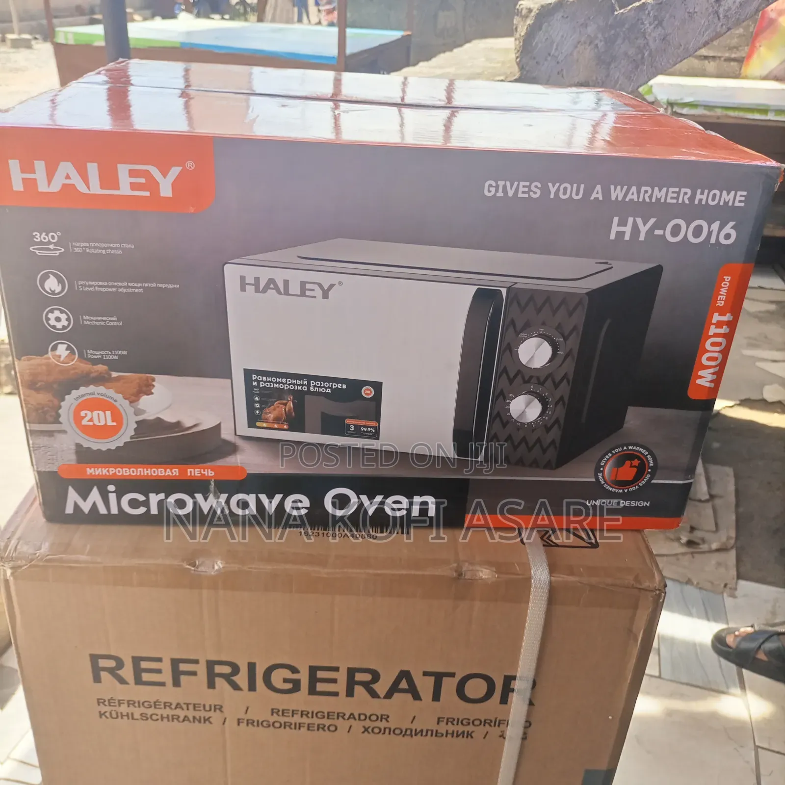 Haley 20litres Mirror Microwave Oven