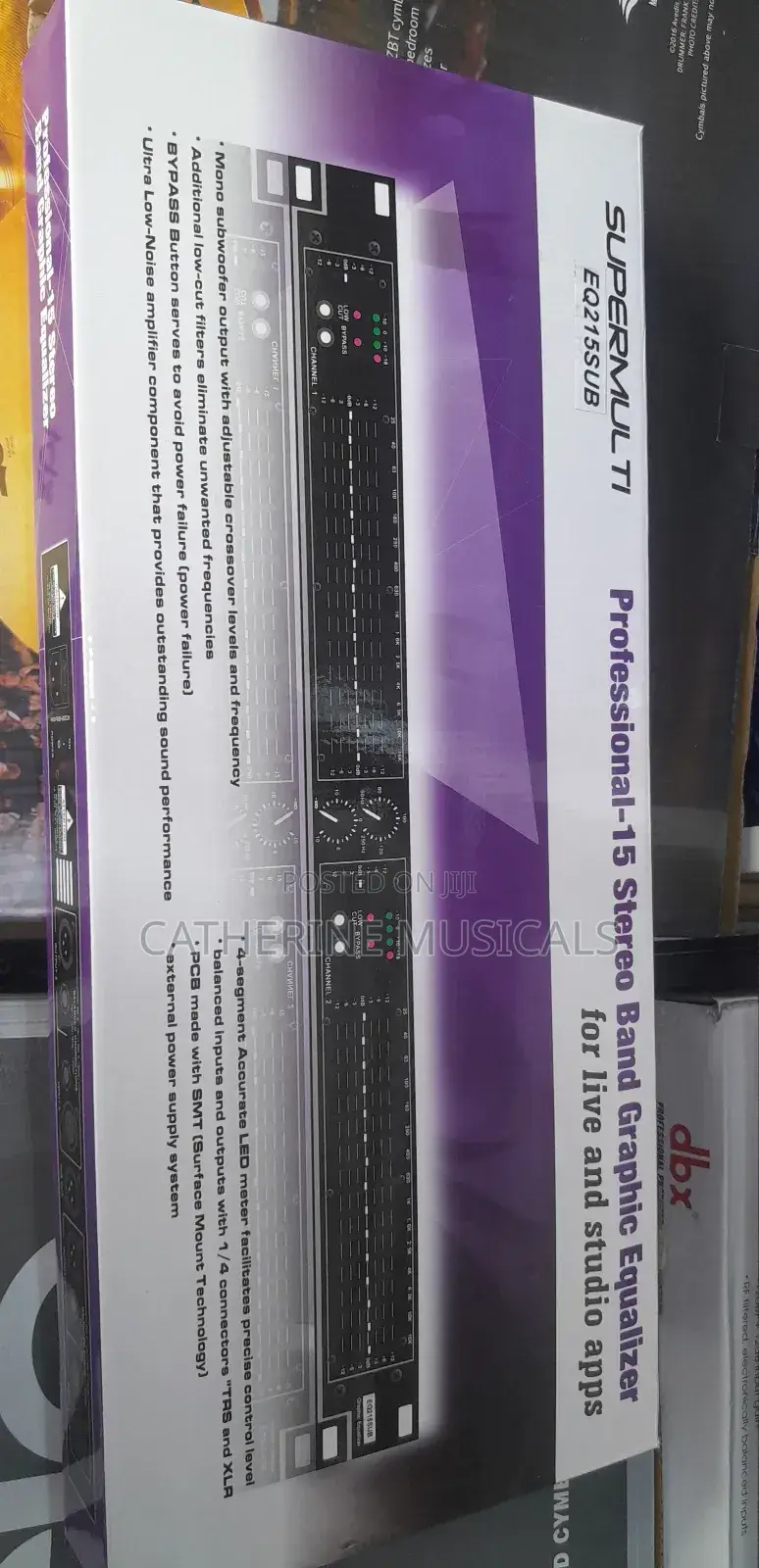Suermul Ti Professional-15 Stereo Equalizer