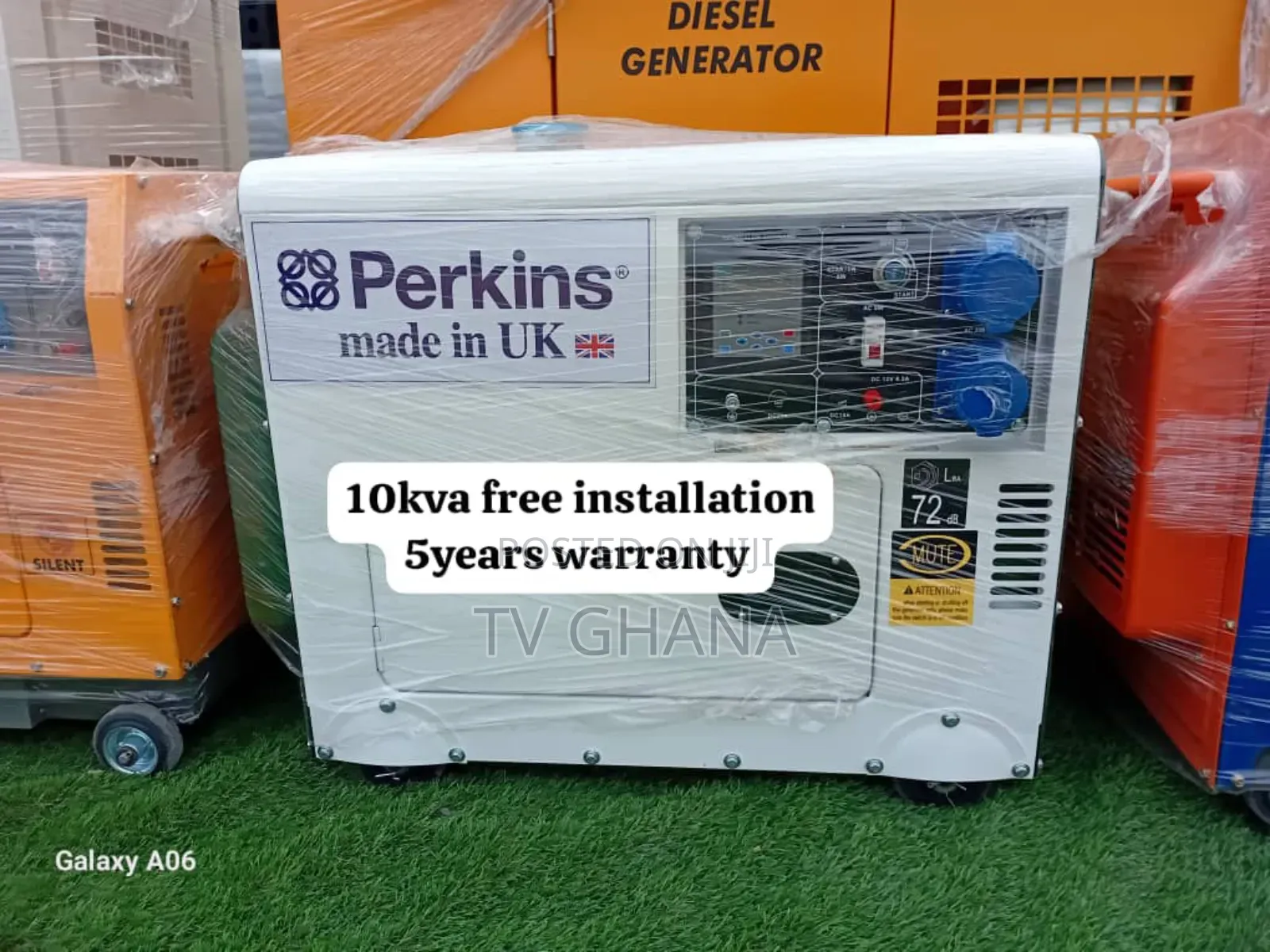 Backed With Warranty Perkins 10kva Diesel 13000watts Diesel