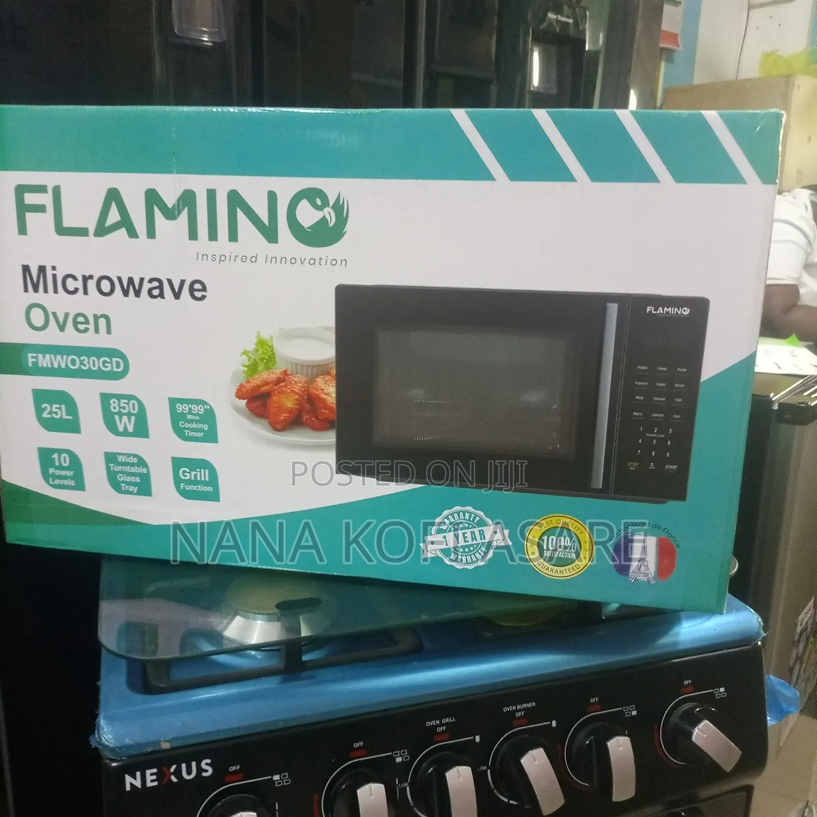 Flamino 25litres Microwave Oven With Grill