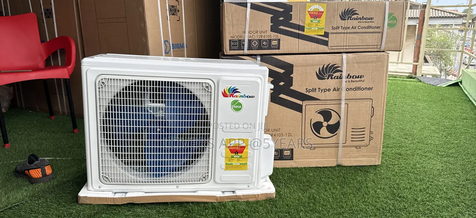 Rainbow 1.5hp 12000btu Silent E Saving Air Condition Ac /Ac