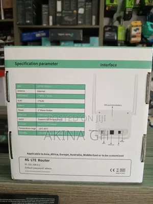 4g/5g Universal Sim Wireless Router With Backup Battery