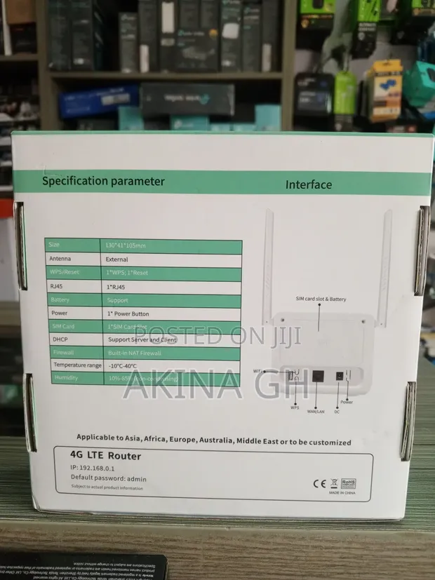 4g/5g Universal Sim Wireless Router With Backup Battery 2