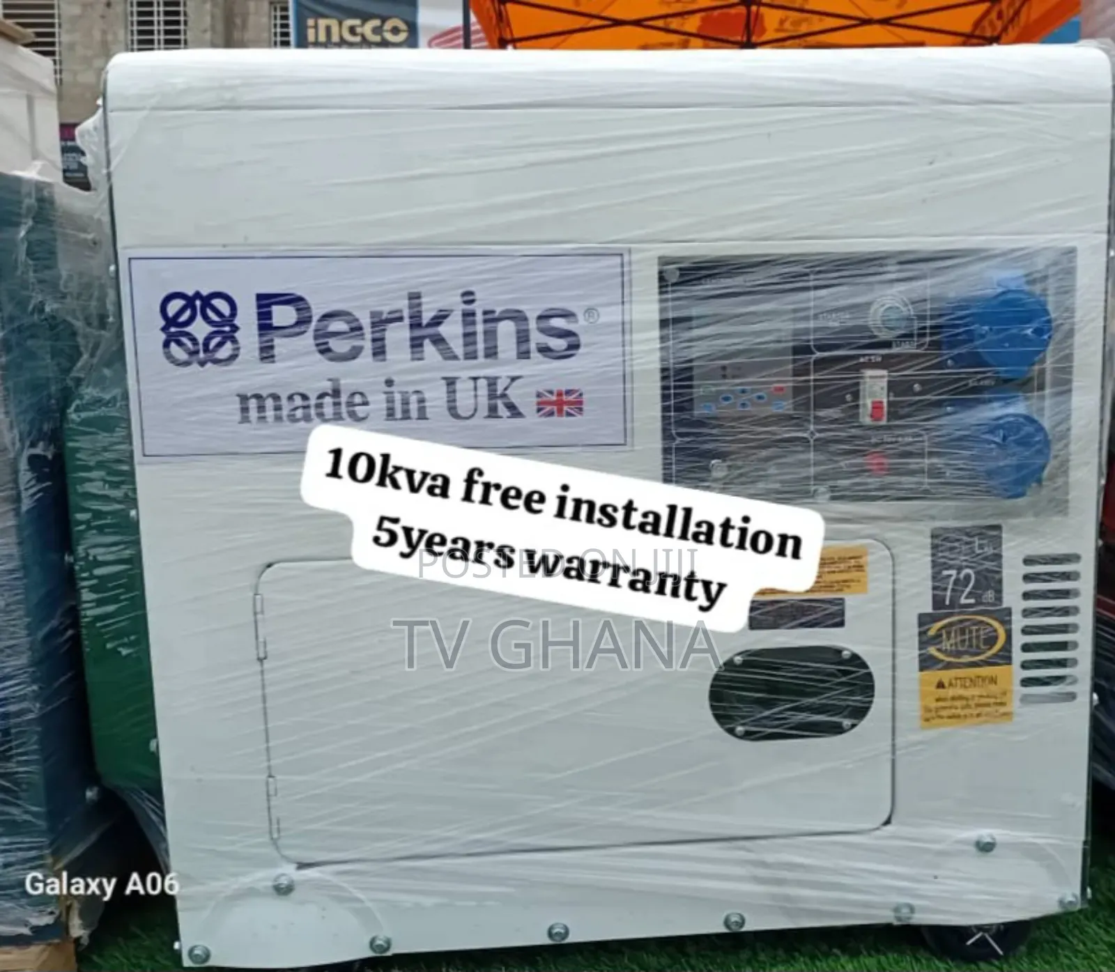 Handy Power Anytime Perkins 10kva 13000watts Diesel Silent