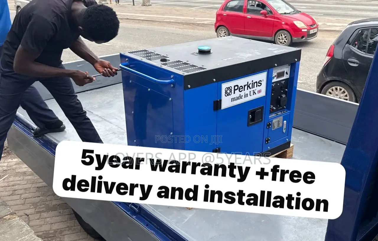 Perkins 15kva -15000wax Uk Made Silent Generator (Ats )