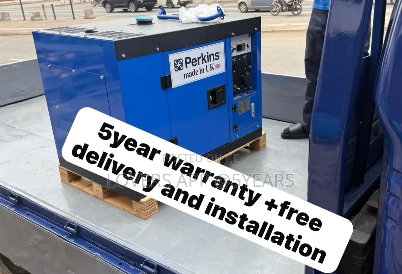 E - Dieael+Turbo Powered 15kv Silent Generator Uk Perkins 15