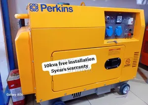 Flexible Power Source Perkins 10kva 13000wats Diesel Silent