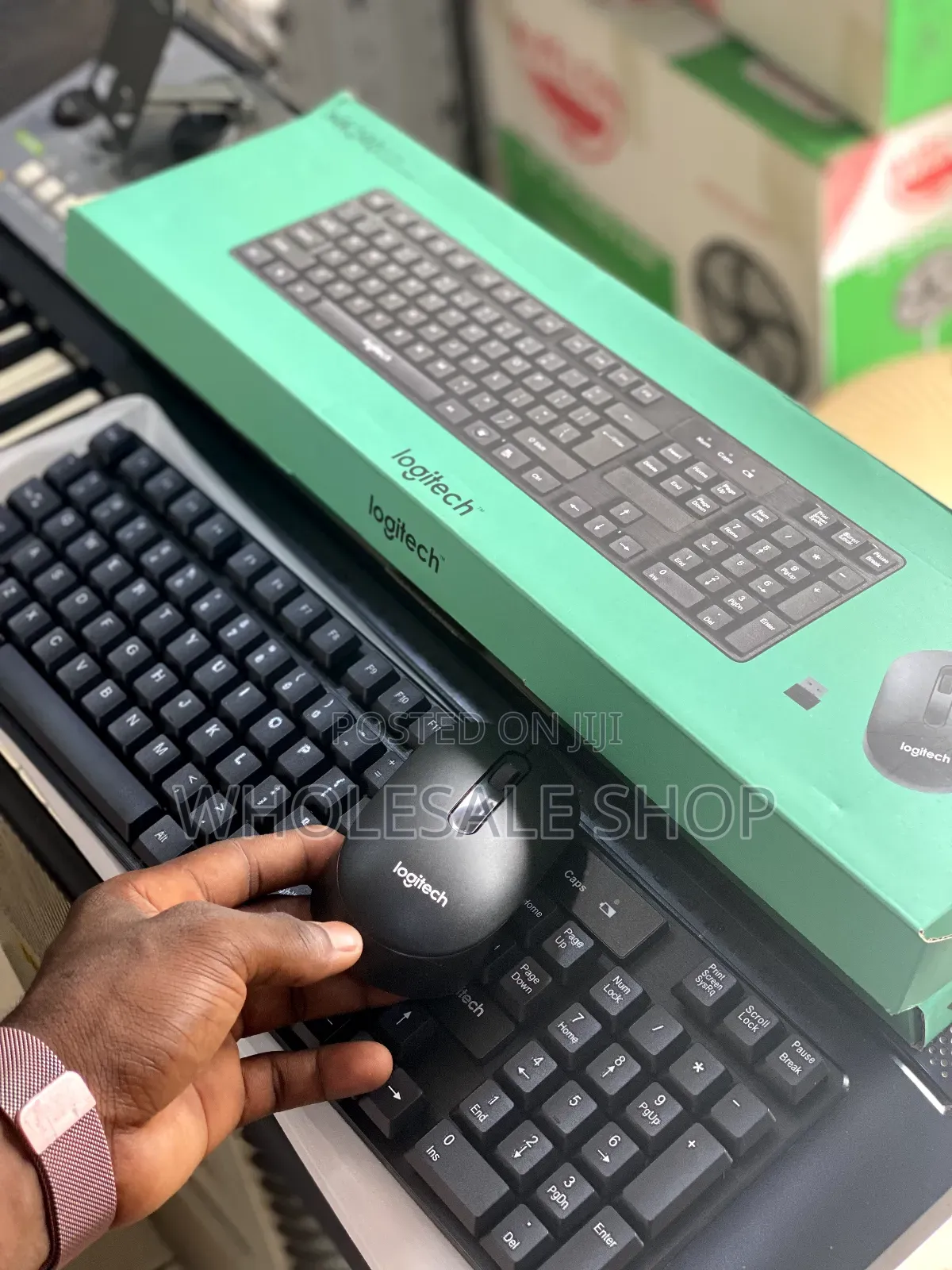 Logitech Wireless Keyboard and Mouse
