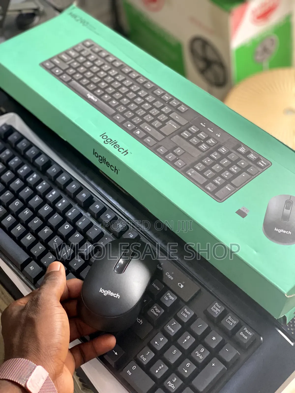 Logitech Wireless Keyboard and Mouse