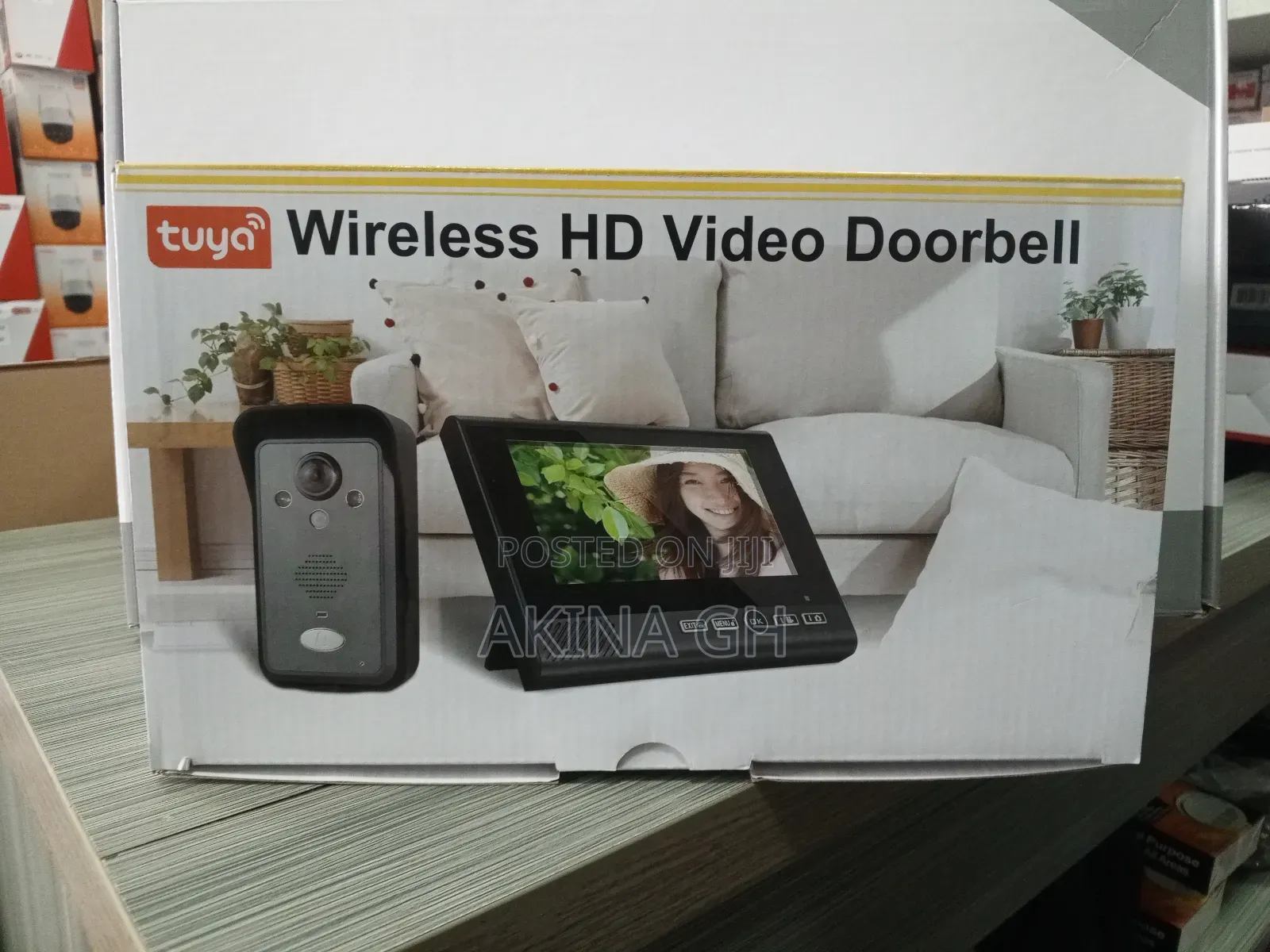 Tuya Wireless Video Door Bell With Battery