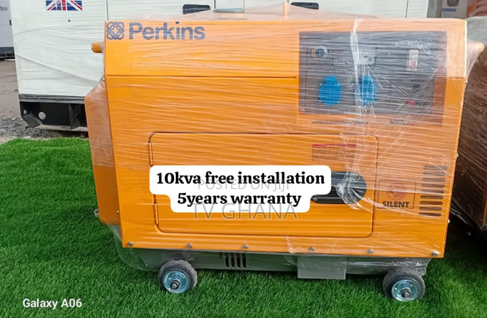 Non Stop Energy Supply Perkins 10kva Diesel 13000watts Diese
