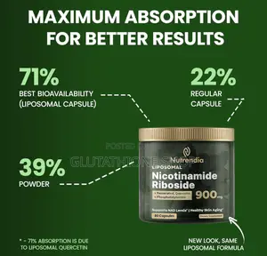 Nad+ Liposomal Nicotinamide Riboside Resveratrol Quercetin
