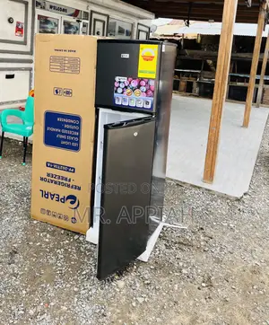 Shop Authentic Pearl Pf-262tix-1a 2 Door Fridge(Gray).