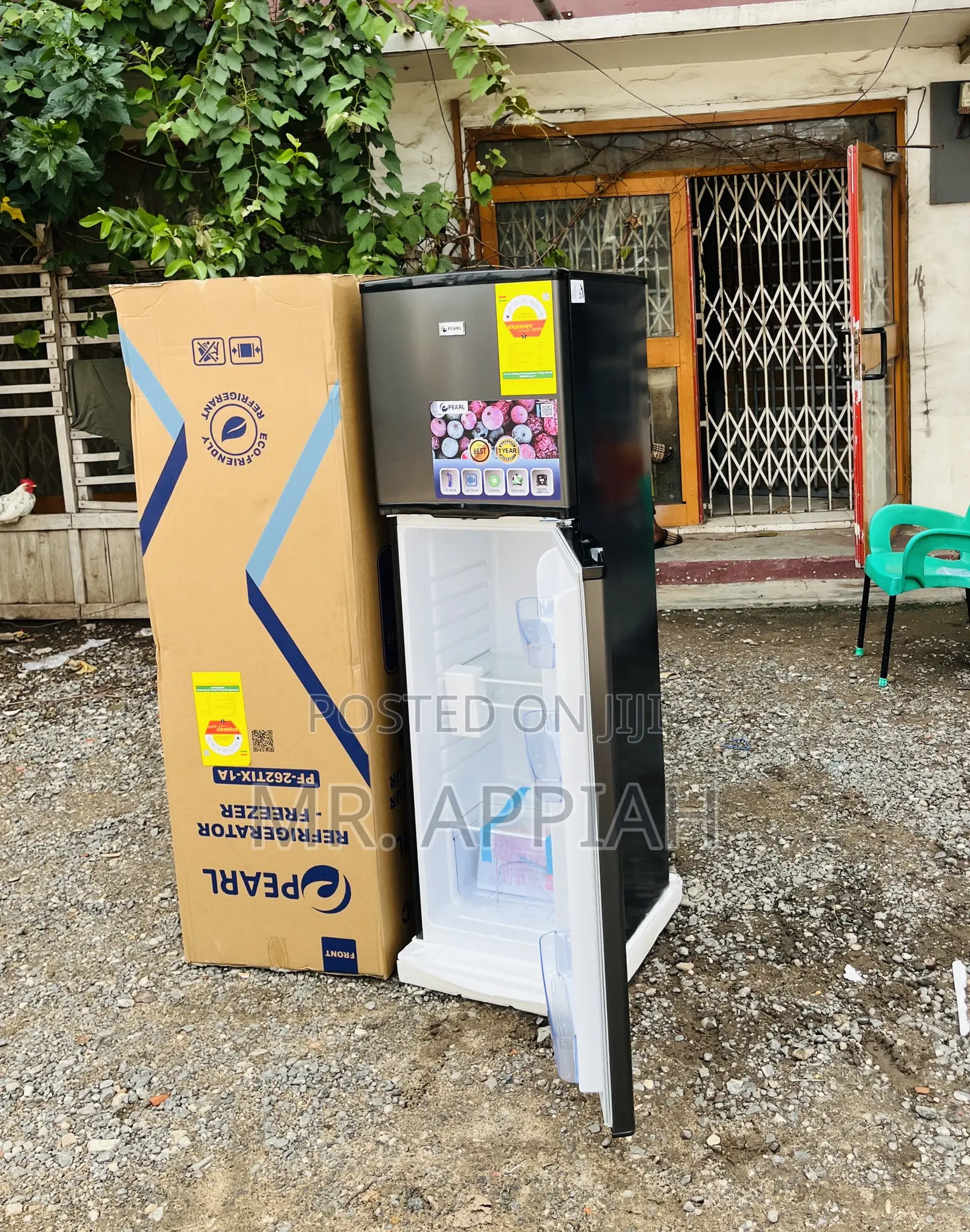 Check Out Authentic Pearl Pf-262tix-1a 2 Door Fridge.