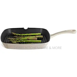 Habitat 24cm Cast Iron Casserole Griddle Uk 