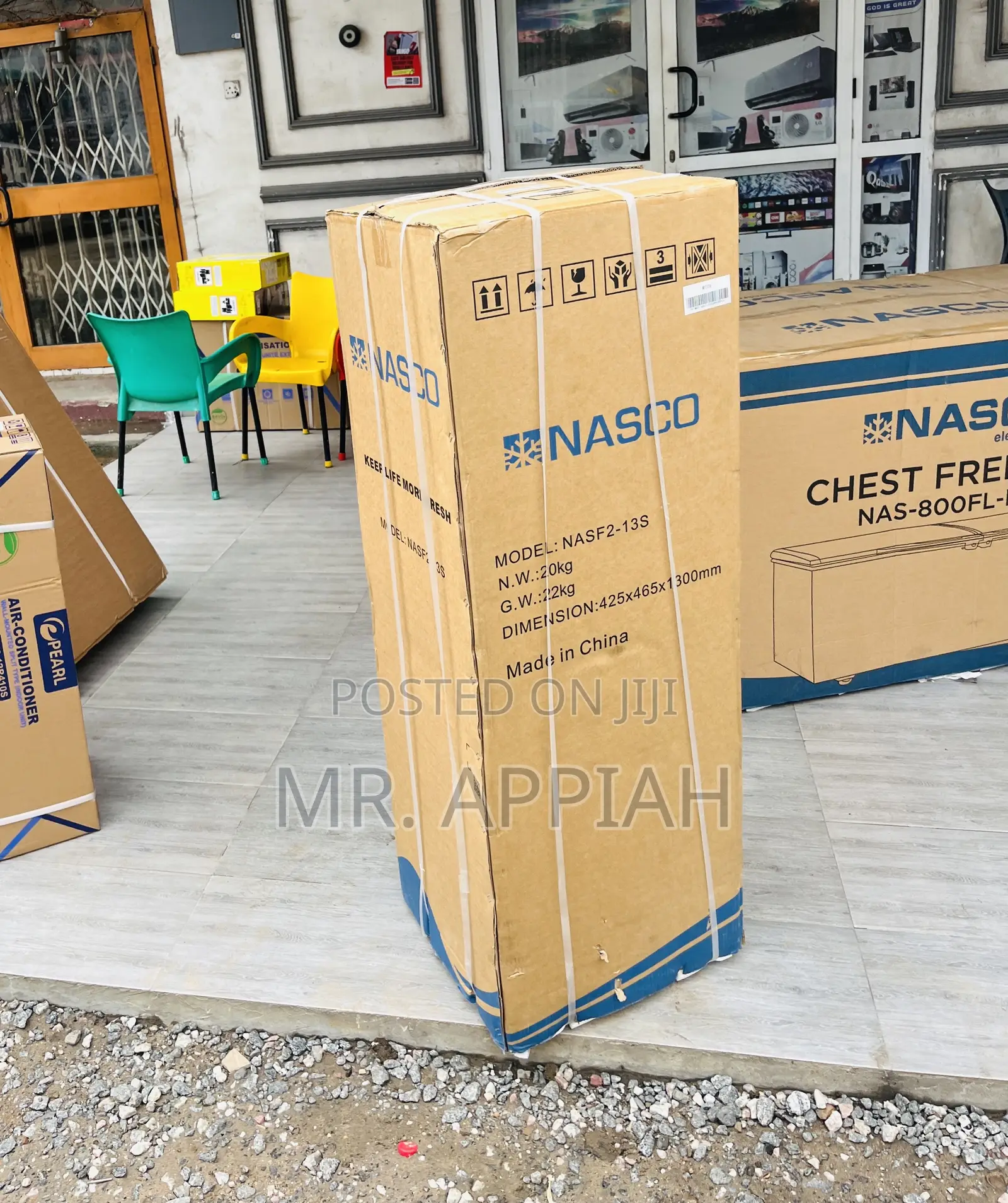 Check Out Original Nasco Nasf2-13s 2 Door Fridge(Silver).