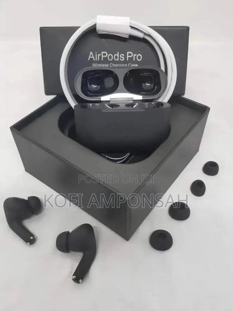 Airpods Pro Mate Black High Smooth Bass