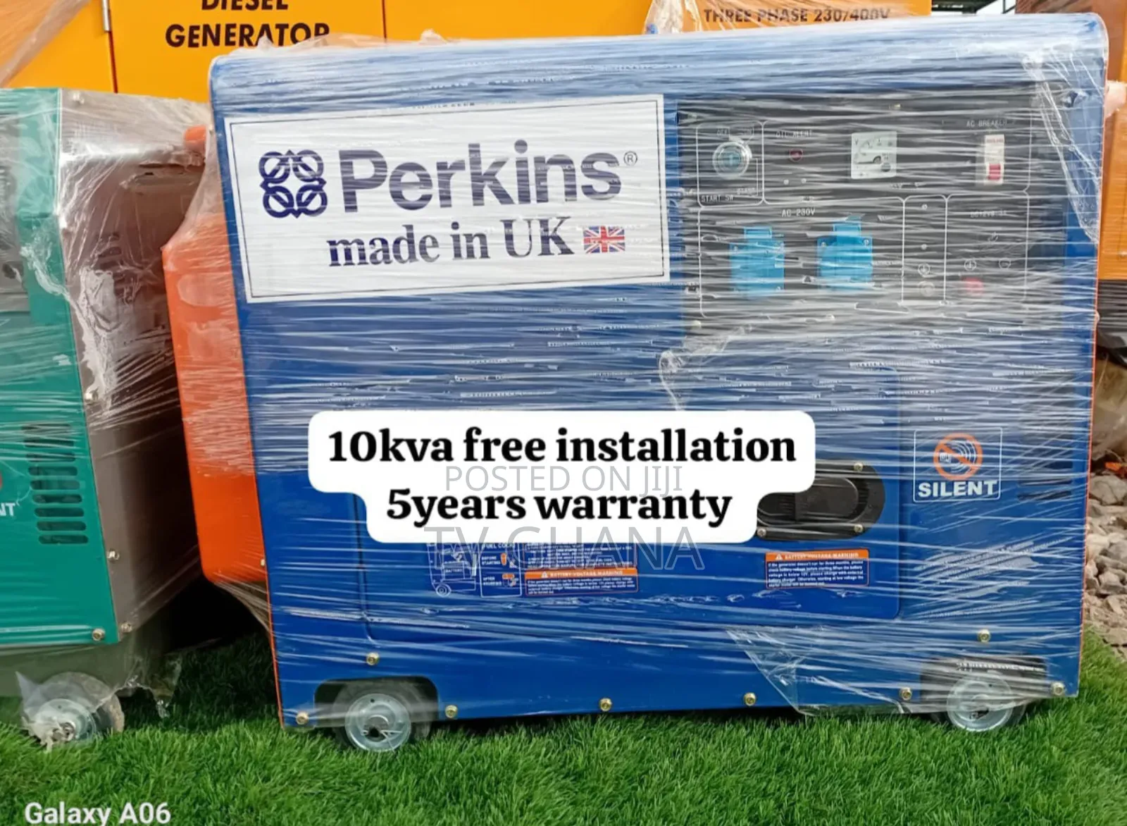 Just Plug and Power Perkins 10kva Diesel 13000watts Diesel