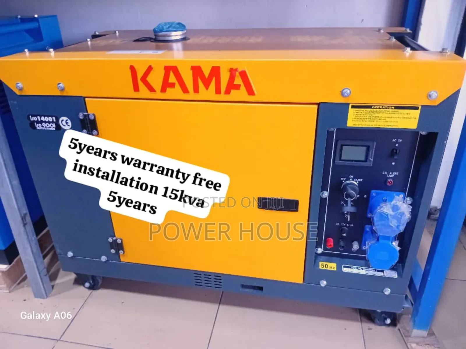 Tower Nova Cell Kama 15kva 16500watts Generator 15kva
