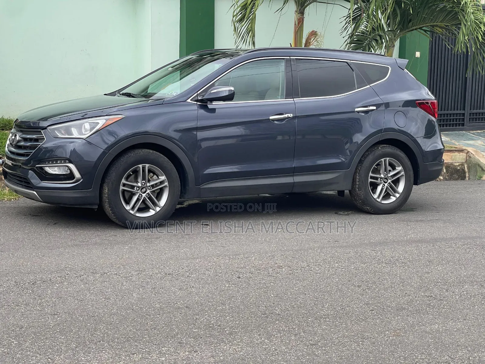 Hyundai Santa Fe SE AWD 2017 Gray