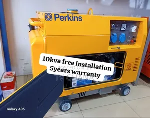 Safe and Sound Perkins 10kva Diesel 13000watts Diesel Engine