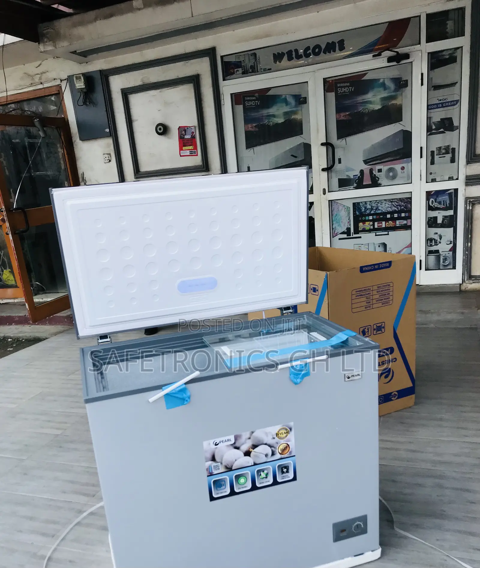 Secure Original 200 Liters Singledoor Grey Freezer